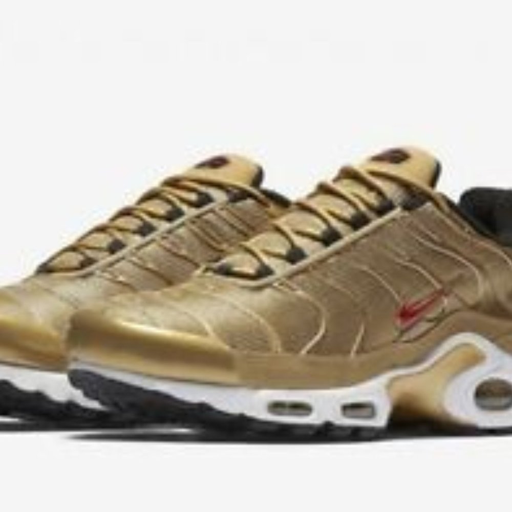 Men's Nike Air Max Plus - Gold, 10.5